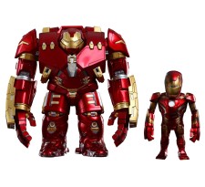 Avengers Age of Ultron Artist Mix Bobble-Heads Hulkbuster and Battle Damaged Iron Man 20 cm